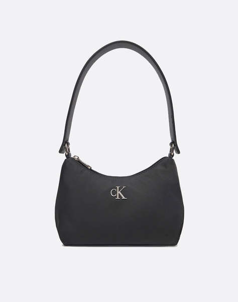 CALVIN KLEIN JEANS SLEEK NYLON SHOULDERBAG (Размери: 26 x 17 x 6см