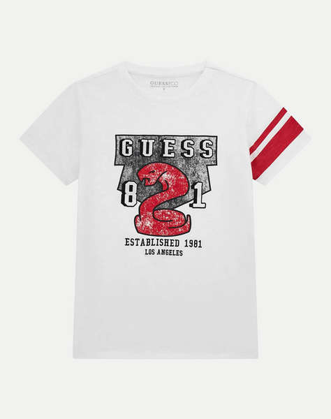GUESS SLUB JERSEY SS T-SHIRT CHILD''S T-SHIRT BOY