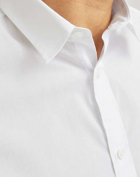 JACK&JONES JREBGAVIN SOLID SHIRT LS NOOS