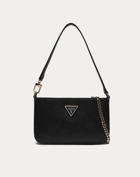 GUESS NOELLE MINI TOP ZIP SHOULDER ДАМСКА ЧАНТА(размери: 13,5 x 21,5 x 4 см.)