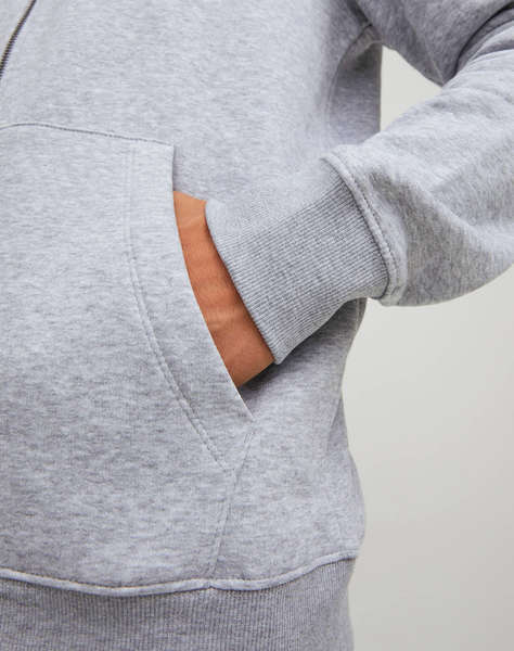 JACK&JONES JJESTAR BASIC SWEAT ZIP HOOD NOOS