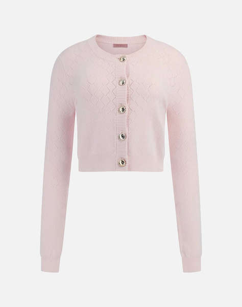 GUESS HOLLAND CN LS CARDI SWTR ДАМСКА ЖИЛЕТКА
