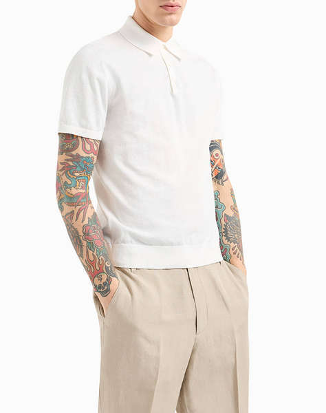 ARMANI EXCHANGE KNIT POLO