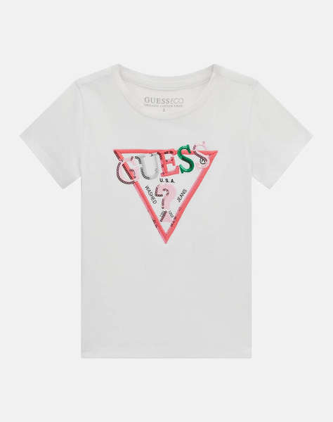 GUESS HIGH LOW SS T-SHIRT Детска тениска GIRL