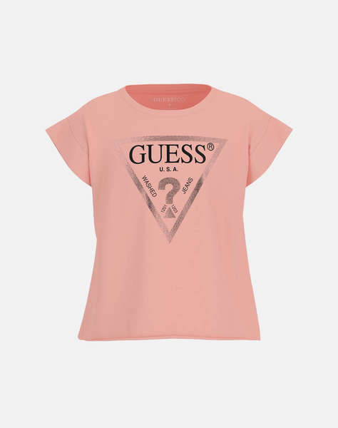 GUESS CROPPED SS TSHIRT_CORE Детска тениска GIRL