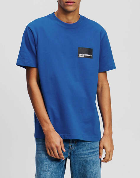 KARL LAGERFELD KLJ REG SS BOX LOGO TEE