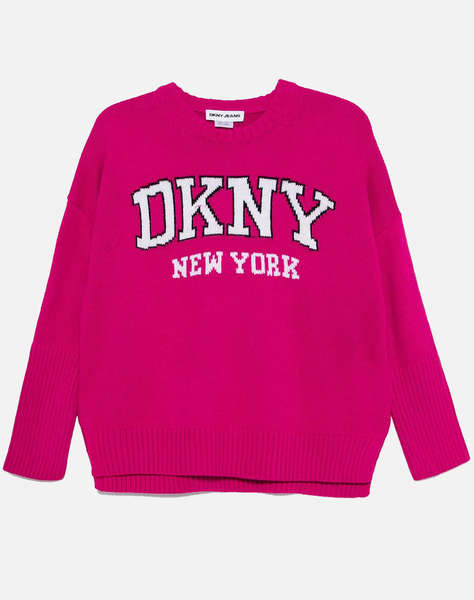 DKNY DJ4R0362 LOGO ДАМСКИ ПУЛОВЕР DKNY