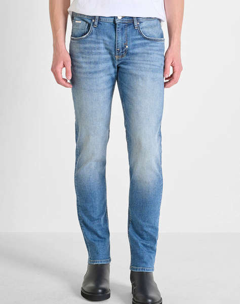 ANTONY MORATO MMDT00282FA7505911W02057 MIN OF 12 JEANS KURT COMFORT TAPERED FIT IN ICONIC BASIC BLUE DENIM MEN''S PANTS