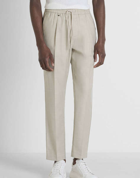 ANTONY MORATO MMTS00052FA650330 MIN OF 4 TROUSERS NEIL REGULAR FIT IN SLUB STRETCH VISCOSE BLEND FABRIC МЪЖКИ ПАНТАЛОНИ