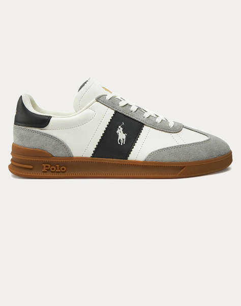 RALPH LAUREN LEATHER/SUEDE-HRT AERA PP-SK-LTL