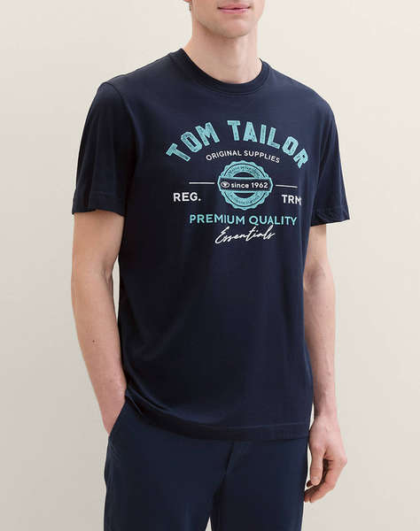 TOM TAILOR LOGO МЪЖКА ТЕНИСКА