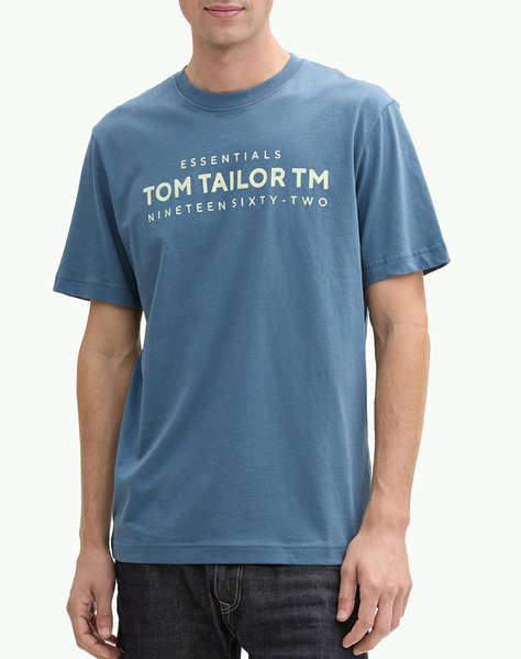 TOM TAILOR T-SHIRT WITH PRINT МЪЖКА ТЕНИСКА