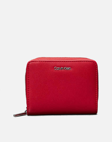 CALVIN KLEIN JEANS CK MUST MEDIUM ZIP AROUND WALLET (размери: 12 x 10 x 3см.)