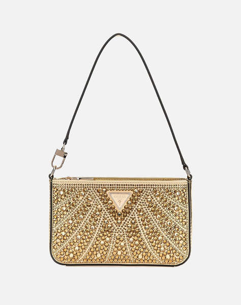 GUESS BEAUVOIR MINI TOP ZIP SHDR BAG ДАМСКА ЧАНТА (размери: 22 x 14x4 см)