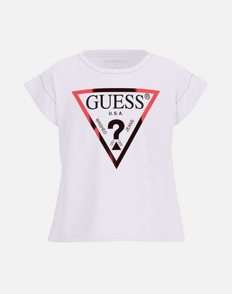 GUESS CROPPED SS TSHIRT_CORE Детска тениска GIRL