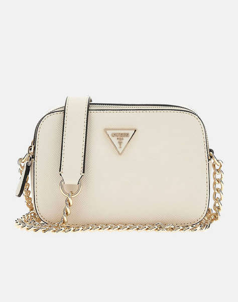 GUESS NOELLE CROSSBODY CAMERA ДАМСКА ЧАНТА (Размери: 20.5 x 14 x 7.5 см.)