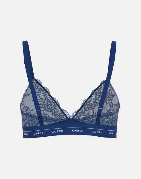 GUESS JANE TRIANGLE - FLOWERY LACE BAND SOLID БЕЛЬО W