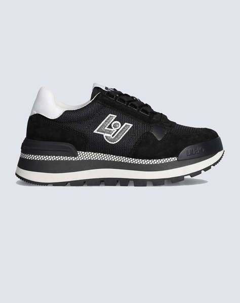 LIU JO AMAZING 16 - SNEAKER COW SUEDE/MESH WOMEN''S SHOE