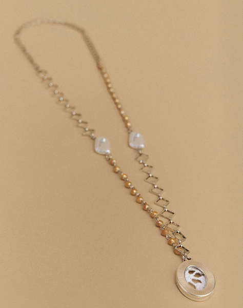 ATTRATTIVO METAL NECKLACE, SYNTHETIC
