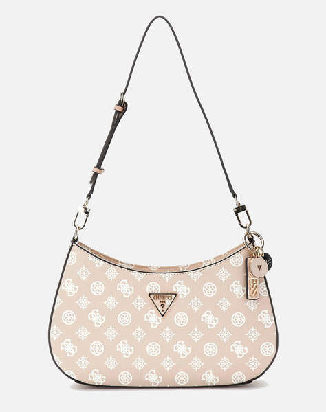 GUESS NOELLE TOP ZIP SHOULDER BAG ДАМСКА ЧАНТА(Размери: 29 x 15 x 6см.)