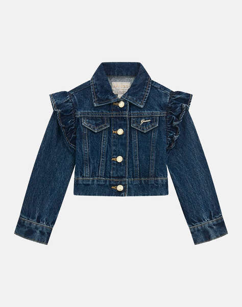 GUESS DENIM LUREX JACKET ДЕТСКО ЯКЕ GIRL