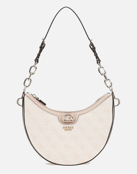 GUESS ORLINA LOGO TOP ZIP SHLDR BAG ДАМСКА ЧАНТА(Размери: 25 x 14 x 6см.)