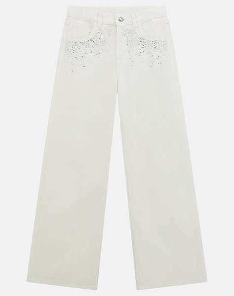 GUESS GMD TENCEL BULL DNM 90S PANT ДЕТСКИ ПАНТАЛОН GIRL