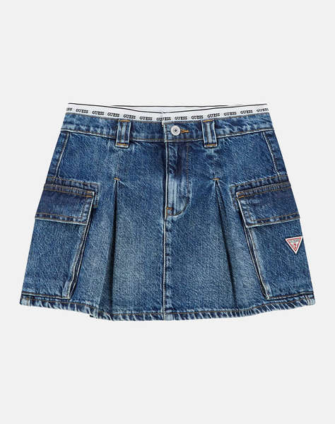 GUESS RIGID DENIM SKIRT ДЕТСКА ПОЛА GIRL
