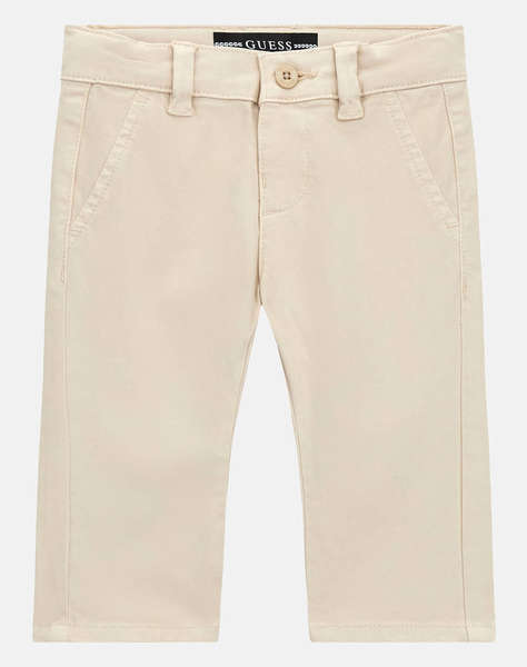 GUESS SATEEN CHINO PANTS_M - CO STR SATEEN BRUSHED PFD 285 ПАНТАЛОНИ B