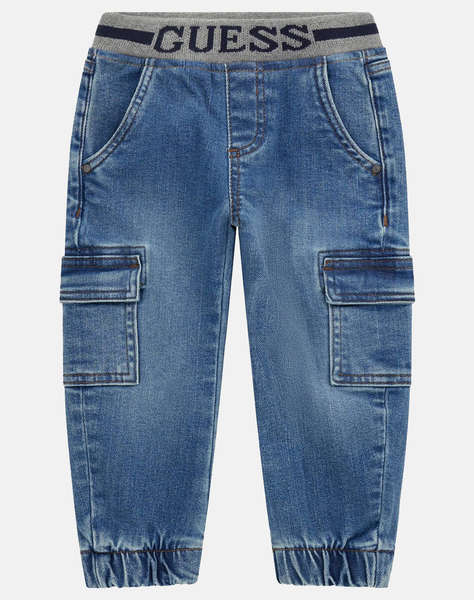 GUESS COMFORT DENIM PULL ON PANTS ДЕТСКИ ПАНТАЛОН BOY