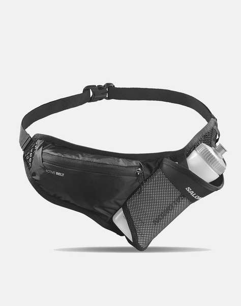 SALOMON BAGS & PACKS RUN ACTIVE BELT 3D BOTTLE BLACK BAG UNISEX (Размери: 37 x 19см.)