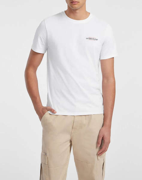 GUESS JEANS GJ SS CN SLIM AMERICAN TR TEE МЪЖКА ТЕНИКСА