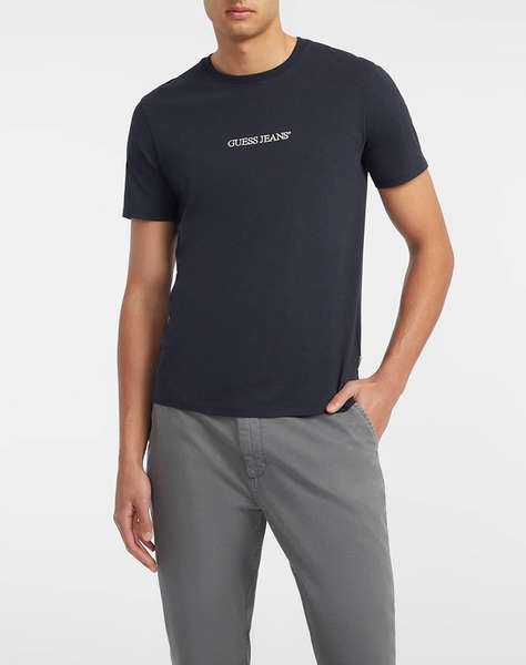 GUESS JEANS GJ SS CN SLIM LOGO EMBRO TEE МЪЖКА ТЕНИКСА