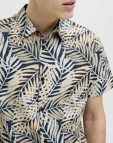 JJREBEL JREBVERDANT POPLIN SHIRT SS