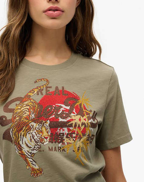 SUPERDRY D1 OVIN VL TOKYO RELAXED TEE ДАМСКА ТЕНИСКА