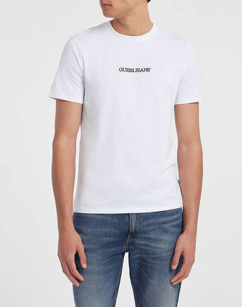GUESS JEANS GJ SS CN SLIM LOGO EMBRO TEE МЪЖКА ТЕНИКСА