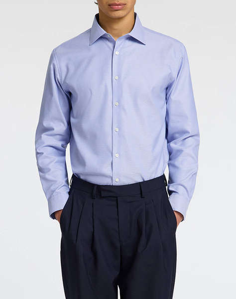SELECETD SLHSLIM-LUX OXFORD SHIRT LS SPREAD NOOS