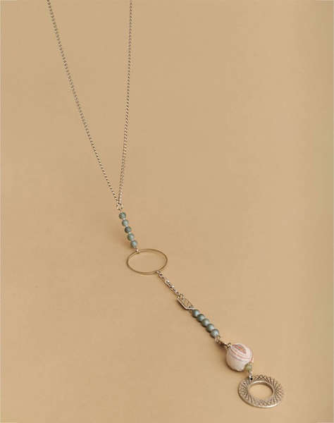 ATTRATTIVO METAL NECKLACE, SYNTHETIC