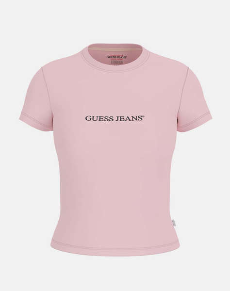 GUESS JEANS GJ SS CN SLIM LOGO PRINT TEE ДАМСКА ТЕНИСКА