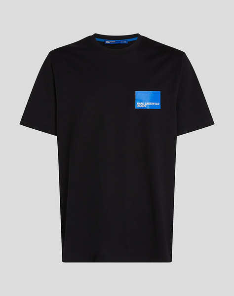 KARL LAGERFELD KLJ REG SS BOX LOGO TEE