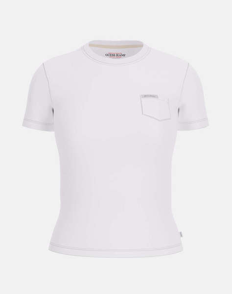 GUESS JEANS GJ SS SLIM PKT TEE ДАМСКА ТЕНИСКА