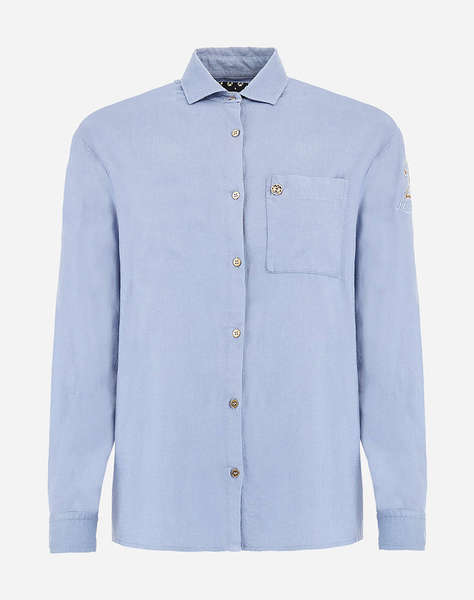 LA MARTINA РИЗА ΜΜ WOMAN SHIRT L/S VISCOSE LINEN