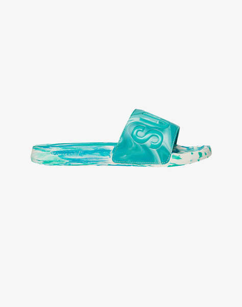 SUPERDRY D2 SDNA MARBLE POOL SLIDE WOMEN''S SHOE