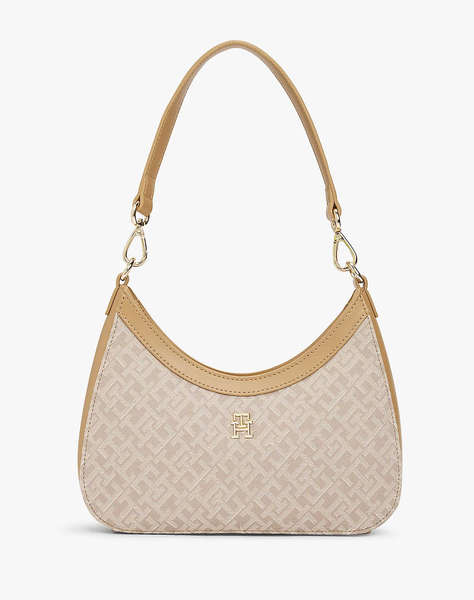 TOMMY HILFIGER TH JACQUARD SHOULDER BAG (Размери: 25 x 8 x 20.5см.)