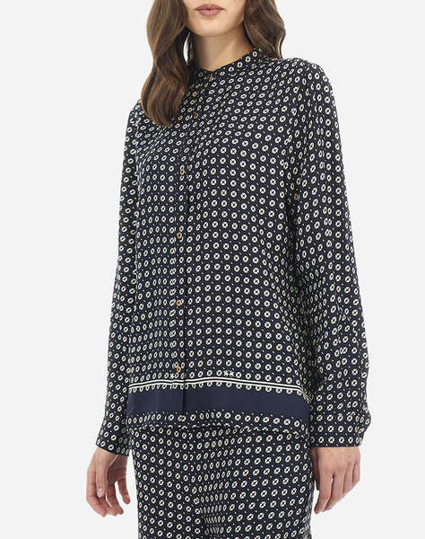 LA MARTINA РИЗА ΜΜ WOMAN SHIRT L/S PRINTED VISCOS