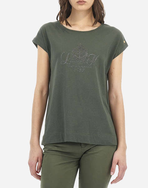 LA MARTINA BLOUSE T-SHIRT ΚΜ WOMAN T-SHIRT S/S 40/1 COTTON