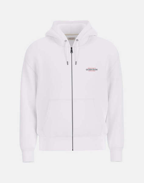 GUESS JEANS GJ ZIP HOOD REG AM TRAD SWEAT MEN''S SWEATSHIRT