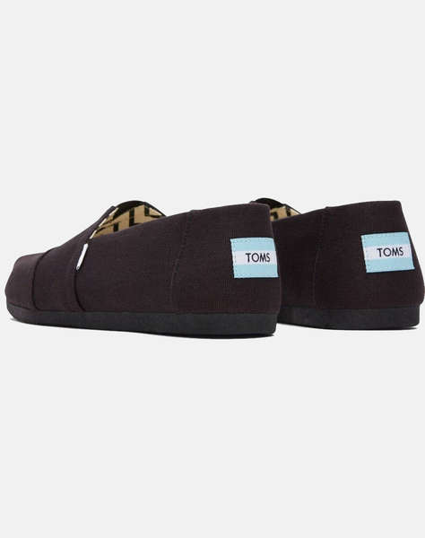 TOMS BLK/BLK REC CTTN CAN MN ALPR ESP