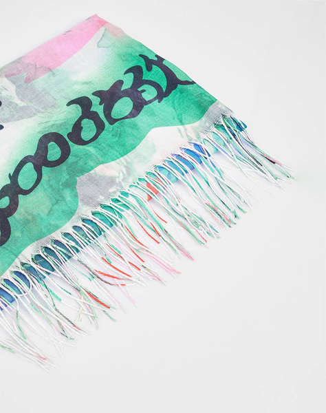 PARABITA Памучен шал с щампа