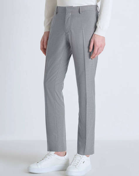 ANTONY MORATO MMTS00018FA650356 MIN OF 4 TROUSERS BONNIE SLIM FIT IN STRETCH VISCOSE BLEND FABRIC MICRO PATTERN МЪЖКИ ПАНТАЛОН